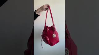 Bolsa Hobo Fellipe Krein Fk347 Design Liso Vermelho Com Alça De Ombro Vermelha Alças De Cor Vermelho