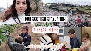 OUR SCOTTISH STAYCATION! | COME TO FIFE WITH US | CRAIL SCOTLAND| Eilidh Wells