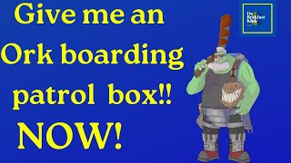 Ork 40k Boarding Patrol Box Set.  Brak's wish list.