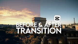 How to Create Before and After Transition Effect in CapCut