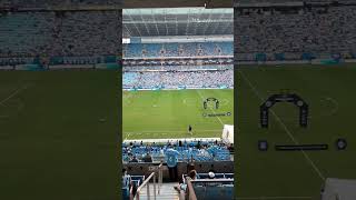 Arena do Grêmio, visual ao chegar na arquibancada.