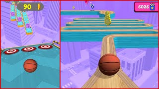 Going balls game marvelous speedrun gameplay level 4822 to 4825 - basketball 🏀