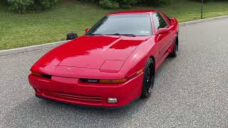 1990 Toyota Supra Turbo Features Video - ASMR