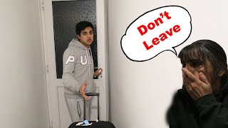 i'm MOVING OUT PRANK on my MOM! *She Got Upset*