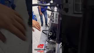 Prueba de fugas de motor en NS200 con probador digital #motos