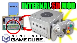 MOD SOLDAR MEMORIA SD interna NINTENDO GAMECUBE