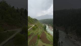 Chairlift kalam valley #shortfeed #swatview #travel #nature #swatriver #chairlift #shorts