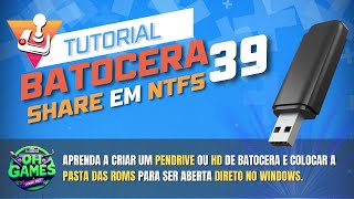 Batocera 39 com partição SHARE em NTFS - Tutorial Completo