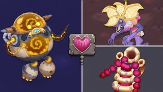 Epic Nebulob, Epic Sooza, Rare Hyehehe - All Animations & Breeding (My Singing Monsters)