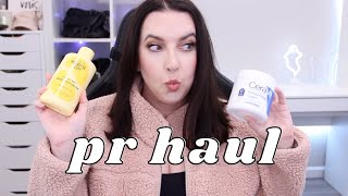 MICROINFLUENCER PR HAUL & UNBOXING // makeup, skin care, body care, fragrance