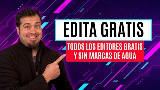 ✅ TODOS los Mejores Editores de Vídeo Gratis y sin Marcas de Agua para PC, Windows Mac 2022