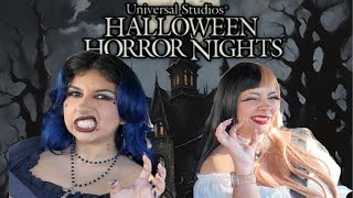 Halloween Horror Nights with my Best Friend ! Vlog ! 🖤 🧛‍♀️