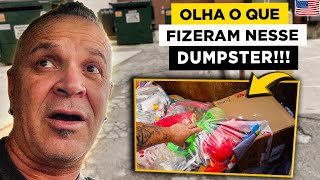 ME SURPREENDI NESTE DUMPSTER DO LIXO DOS ESTADOS UNIDOS