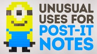 Unusual, yet genius uses for Post-it notes l 5-MINUTE CRAFTS