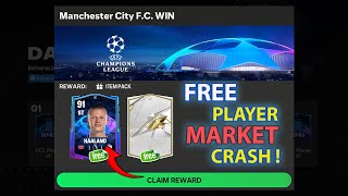 Biggest Market CRASH! & FREE 91 OVR Player IN FC MOBILE!