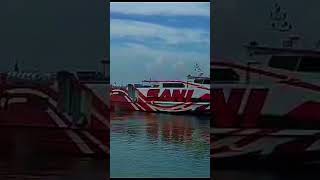 SANI FERRY dalam perjalanan ke Pulau Langkawi