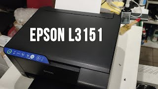 Epson L3151 принтер не печатает или печатает с полосами самостоятельное обслуживание и ремонт