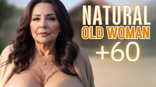 Natural Older Woman Over 60 Attractively Dressed Classy   Natural Older Ladies Over 60