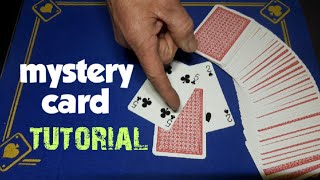 MYSTERY CARD/card trick tutorial