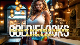 4k AI Lookbook -  Elegant Waitress-Inspired Photoshoot!