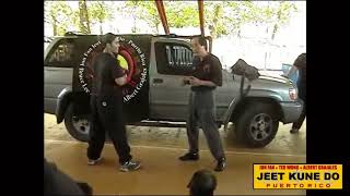 JEET KUNE DO PUERTO RICO: Ted Wong on JKD hook punch (2014)