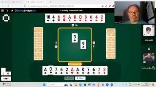 5 hands against a top bridge player (Adam Kaplan) - 4th August 2024