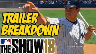 MLB The Show 18 Sizzle Trailer Breakdown!!!!!!