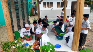 jam makan sore santri ALBAROKAH