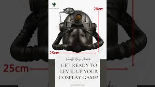 #Takerlama Fallout 76 T-51 Power Armor Helmet Vault Boy Cosplay Mask Halloween Costume Props