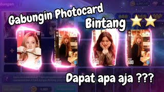 PENGGABUNGAN PHOTOCARD BINTANG 2 (BLACKPINK THE GAME)