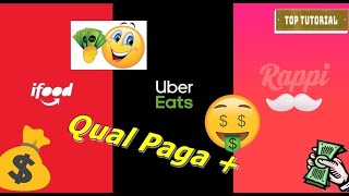 Quem Paga Mais Uber Eats, Ifood ou Rappi Com Promoção e Sem