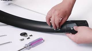 How-To Install the Fenders on Eskute Electric Mountain Bikes