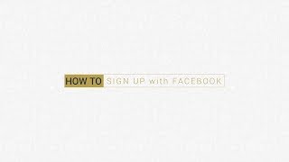 ChatTee Guide: How to Sign Up with Facebook