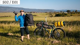 Bikepacking experiment - Riding with a large backpack!