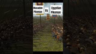 Macedon Pikeman Vs Egyptian Pikeman 2 #rometotalwar #gaming #games #rtw2 #rtw #strategy #latest #war