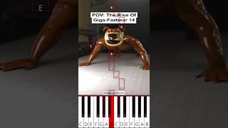 POV: The Rise Of Giga Fazbear 14 (@AgbapsShorts) - Octave Piano Tutorial