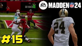 CAN WE SWEEP THE SEASON SERIES VS. THE BUCS? || Madden NFL 24 QB Superstar Mode Week 17 (Ep.15)