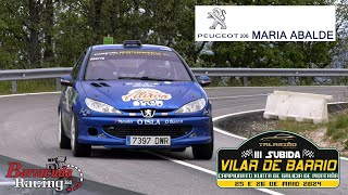 MARIA ABALDE // PEUGEOT 206 RC GTI 180 // III SUBIDA VILAR DE BARRIO 2024