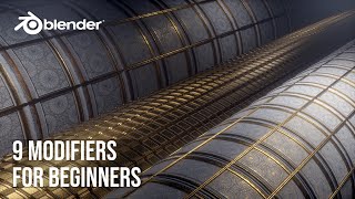 9 модификаторов для новичков в Blender / 9 modifiers for beginners in Blender