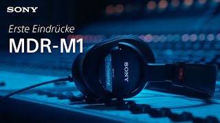 ERSTER BLICK: Sony MDR-M1 Studio-Kopfhörer