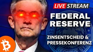 🔴 BITCOIN LIVE | FED Zinsentscheid | Unerwartete Wende?