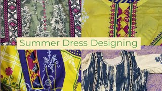 Summer Dress Designing Ideas ~ Simple & Elegant For Summer Wear -  Sapphire, Limelight, Nishat