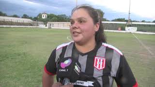 Nota con Magalí Salcedo, goleadora de Estudiantes LT