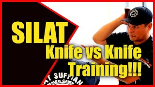 SILAT Knife vs Knife Extended Training Sequence Maul Mornie SSBD