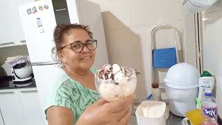 Meus sorrisos essa é a terceira parte do vídeo do sorvete de morango 🍨 🍓🍦.