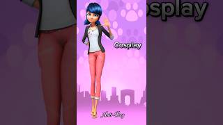 Miraculous characters as cosplay | #miraculous #shorts #viral