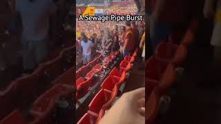 Sewage Pipe Burst at Fedex Field #shorts