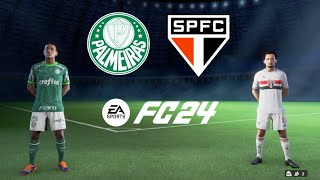 Canal do Gu ! - Palmeiras x São Paulo - EA FC 24 - Supercopa