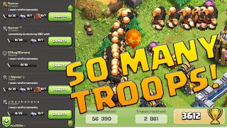 EASY EXPERIENCE! 30 Accounts in Clash of Clans!