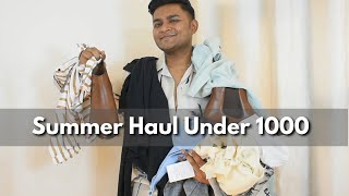 Summer Fashion Haul Under 1000 | Summer Fashion Tips